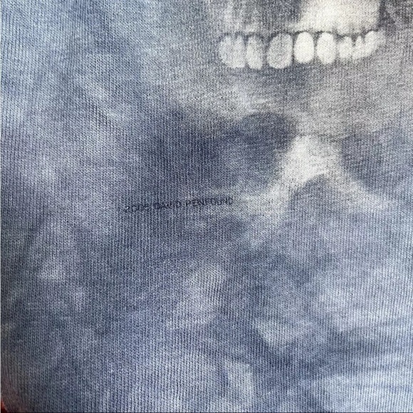 The Mountain Shirt Sz L Skull Bones Breakthrough Mens Graphic Tee Tie Dye NWOT - Picture 5 of 9